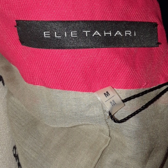 Elie Tahari "Diva Red" Chatham Jacket BNWT - Picture 8 of 8